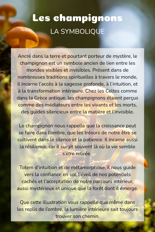 Symbolique Champignons plante coussin bolster yoga meditation relaxation confort