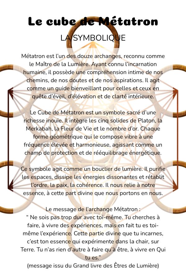 Symbolique cube de metatron plante coussin bolster yoga meditation relaxation confort