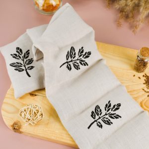 Bouillotte sèche cervicales feuille de frene