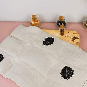 Grande bouillotte sèche feuille de chêne