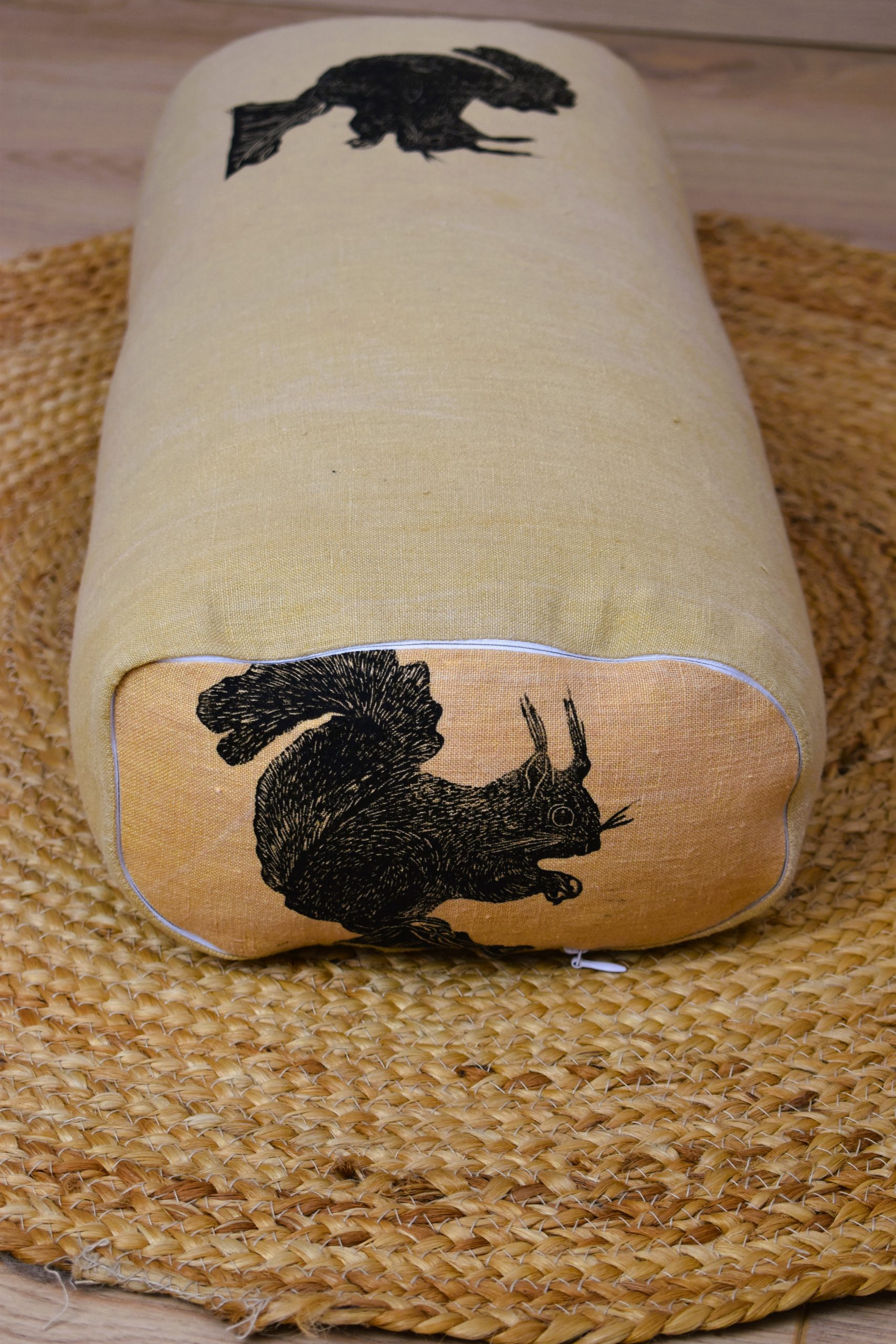 coussin bolster yoga meditation relaxation confort