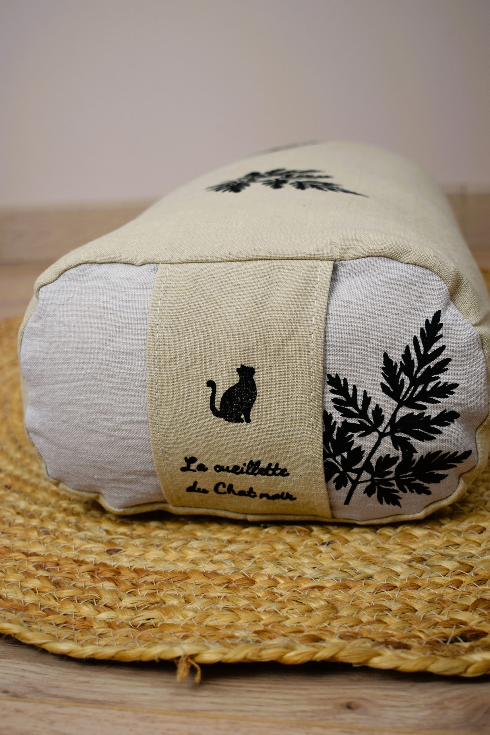 coussin bolster yoga meditation relaxation confort