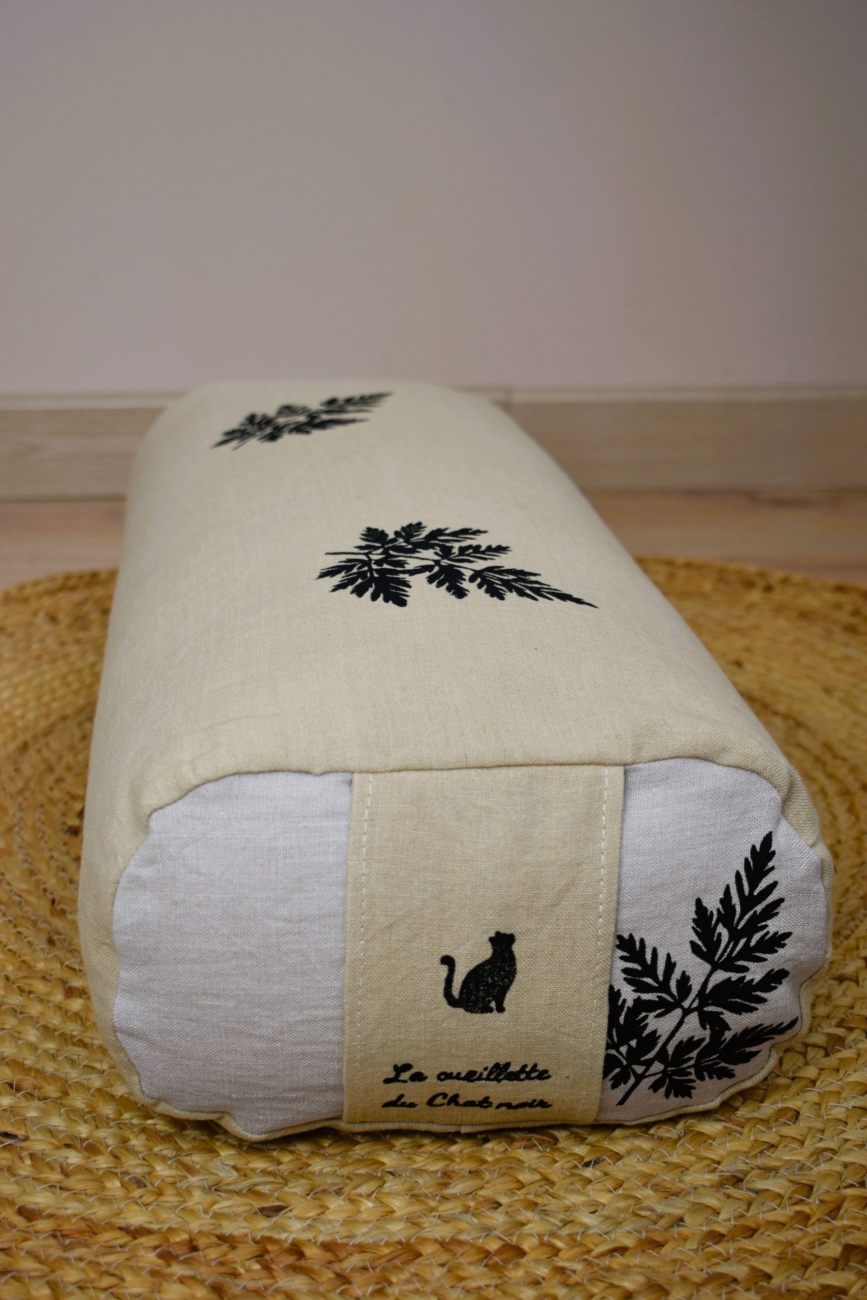 coussin bolster yoga meditation relaxation confort