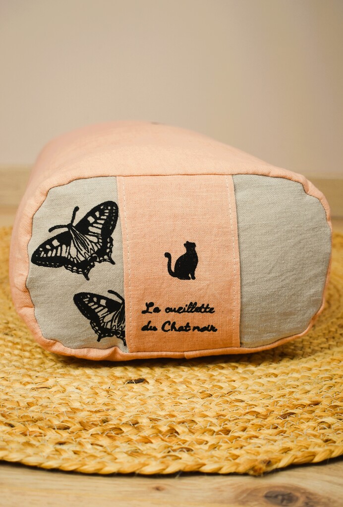 coussin bolster yoga meditation relaxation confort