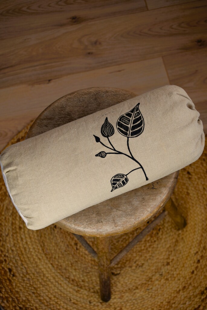 Bolster voyageur nomade coussin yoga meditation relaxation confort