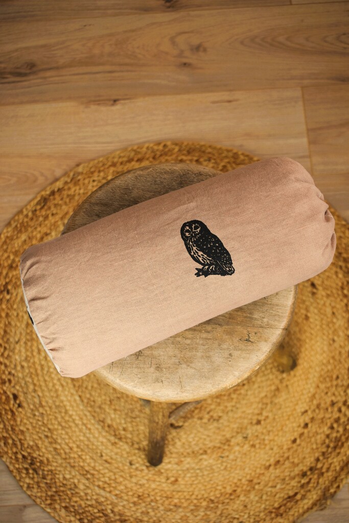 Bolster voyageur nomade coussin yoga meditation relaxation confort