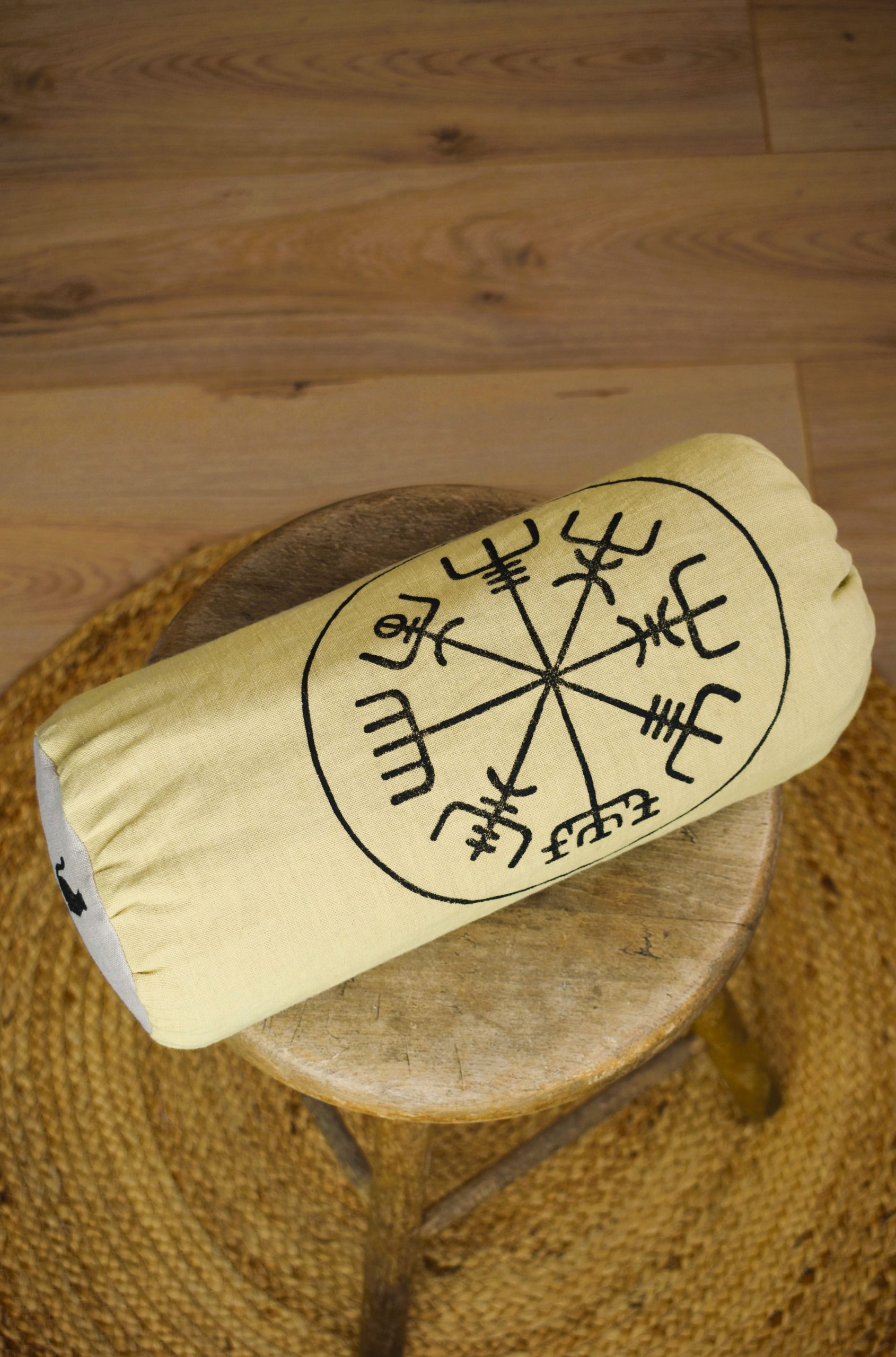 Bolster voyageur nomade coussin yoga meditation relaxation confort