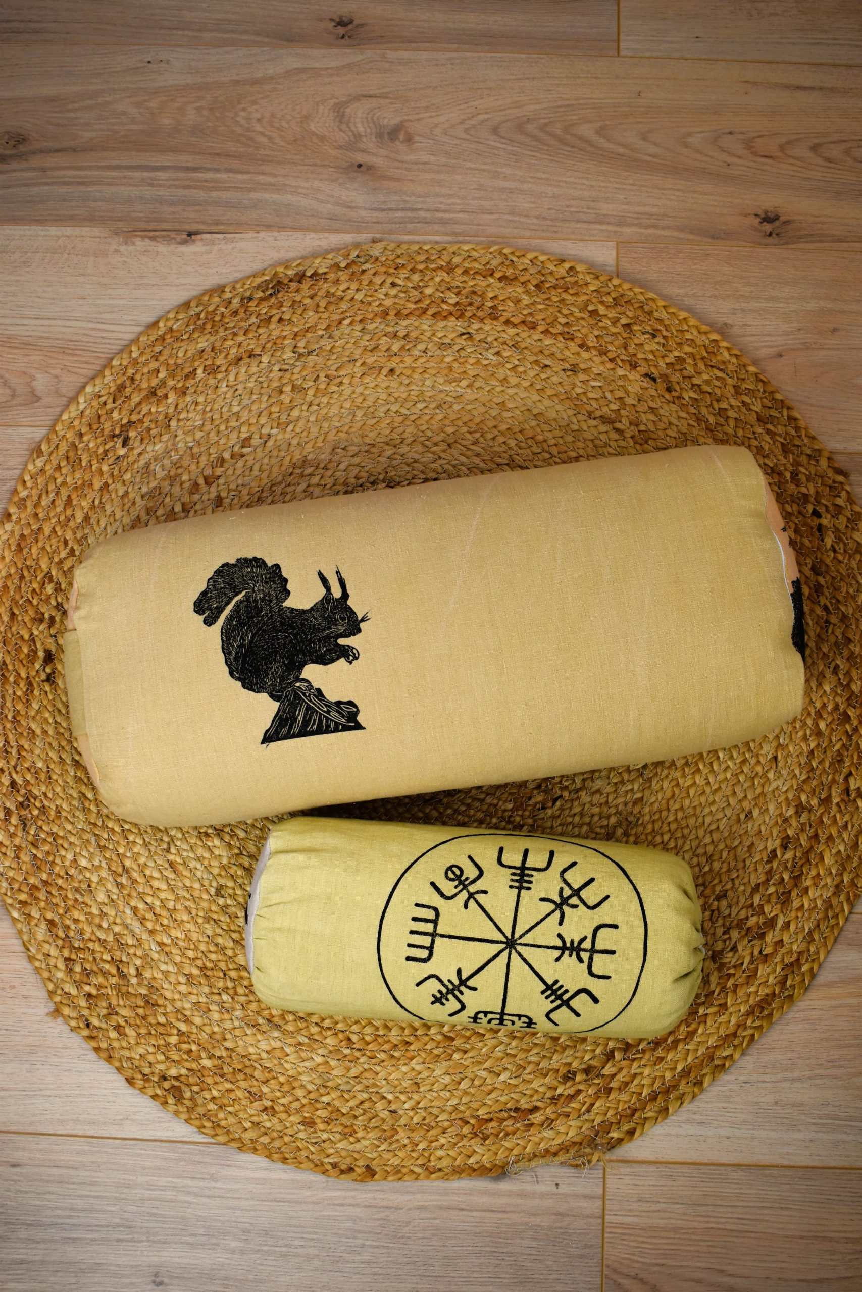 Bolster voyageur nomade coussin yoga meditation relaxation confort