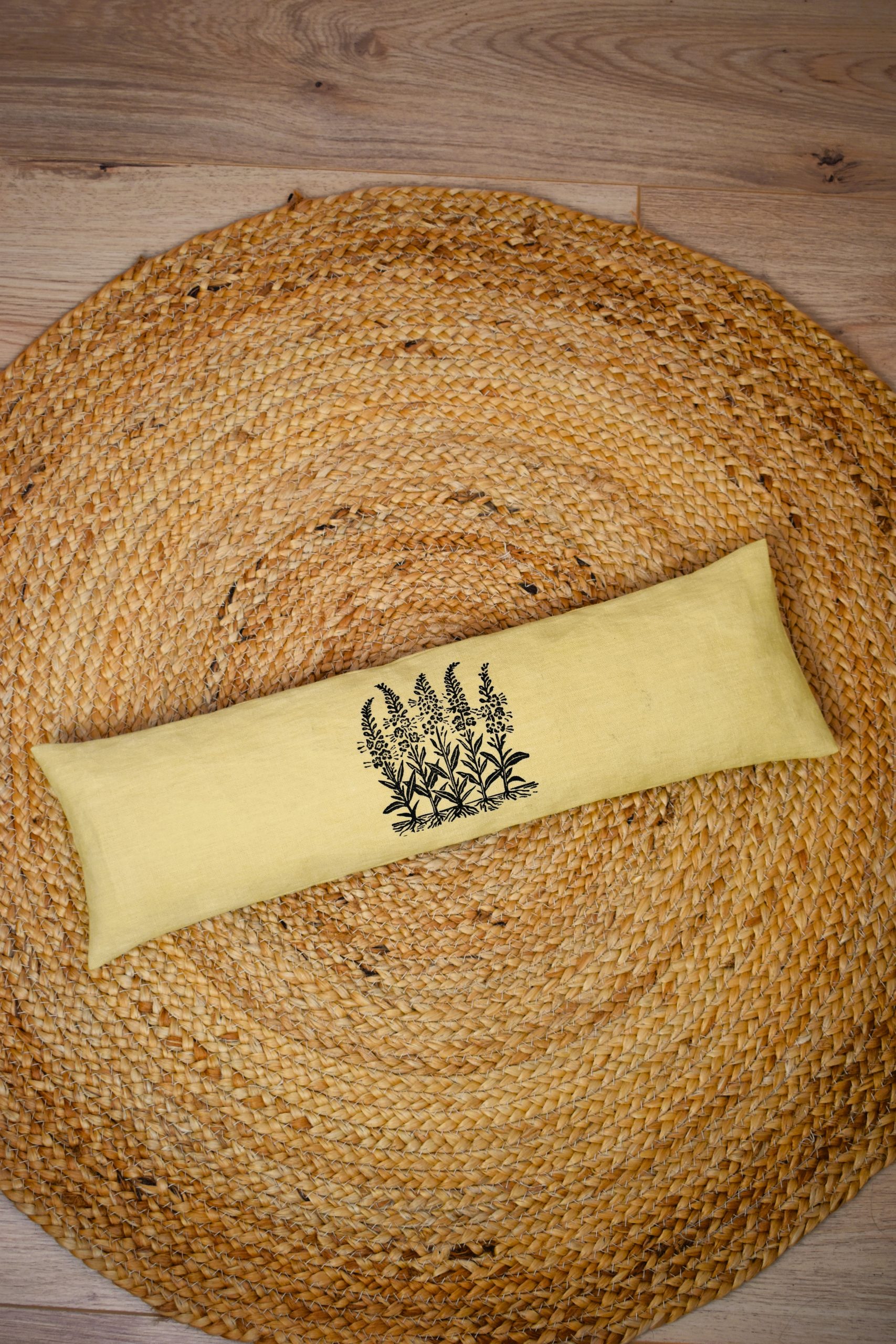 coussin yoga meditation relaxation confort genoux