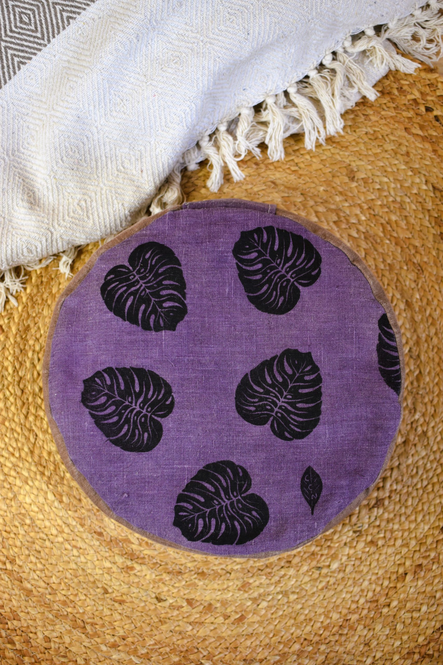 coussin zafu haut yoga meditation relaxation confort