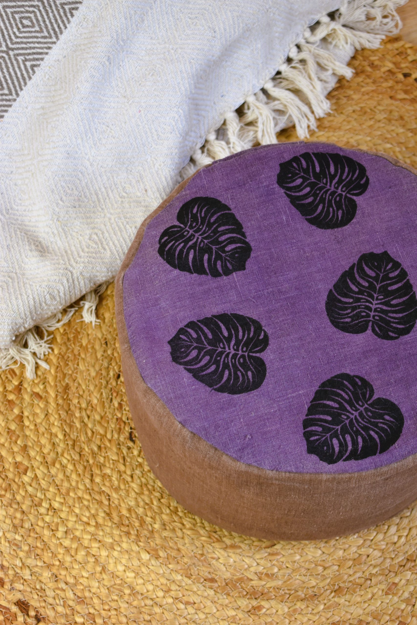 coussin zafu haut yoga meditation relaxation confort