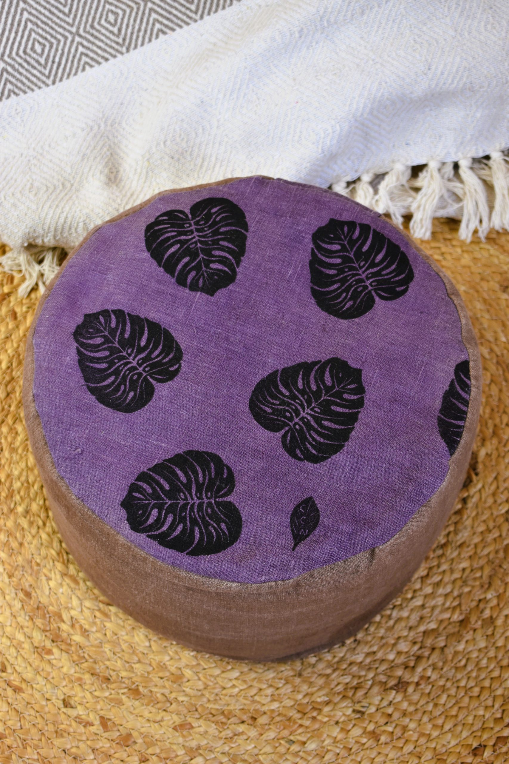 coussin zafu haut yoga meditation relaxation confort