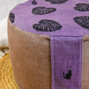 coussin zafu haut yoga meditation relaxation confort