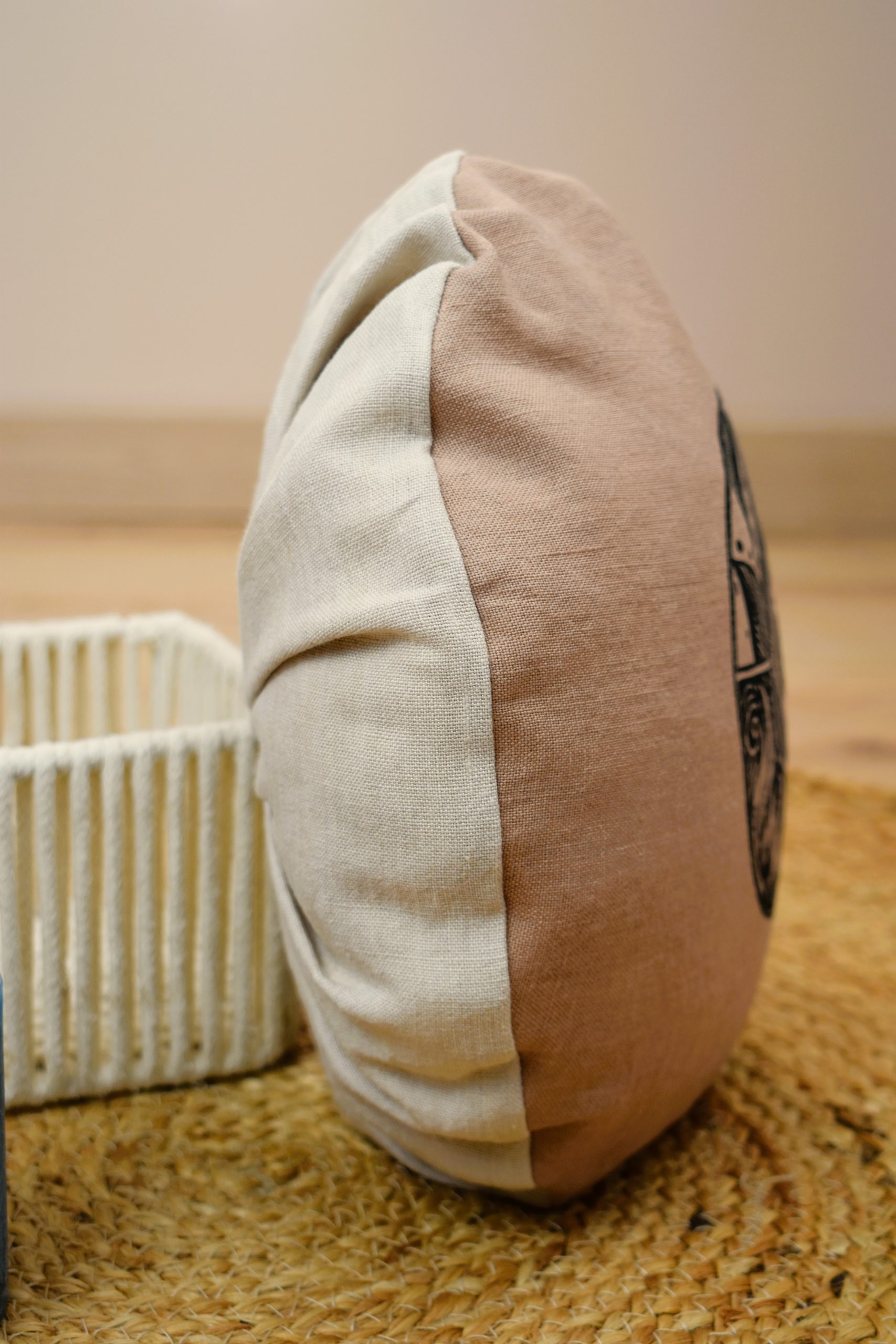 Zafu voyageur nomade coussin yoga meditation relaxation confort