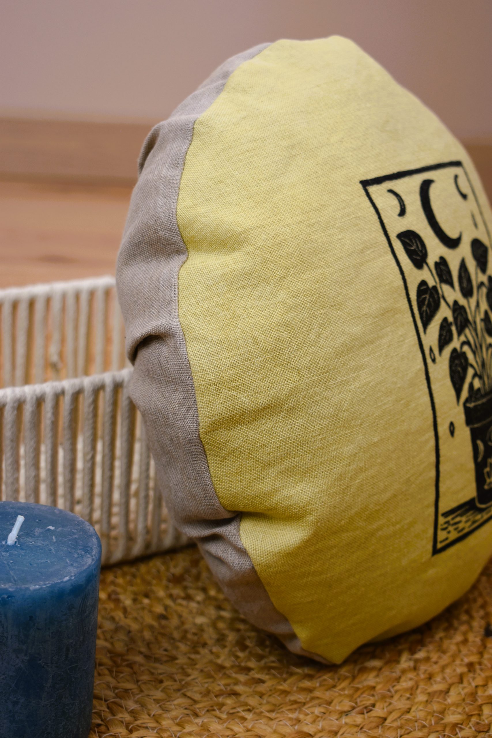 coussin zafu voyageur nomade yoga meditation relaxation confort