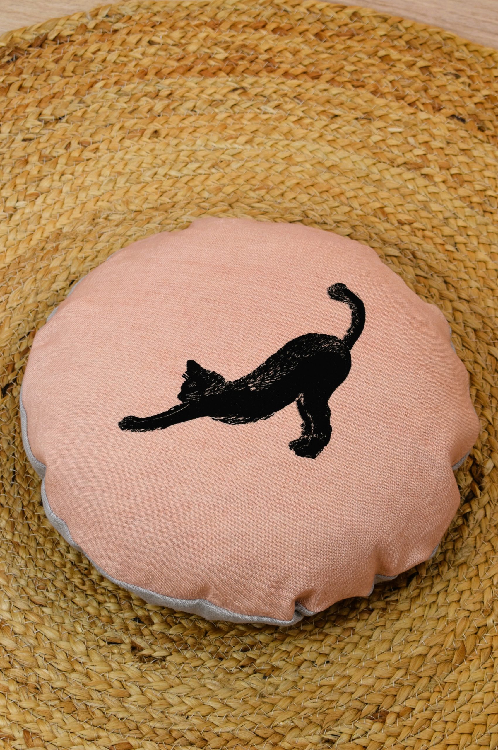 coussin zafu voyageur nomade yoga meditation relaxation confort
