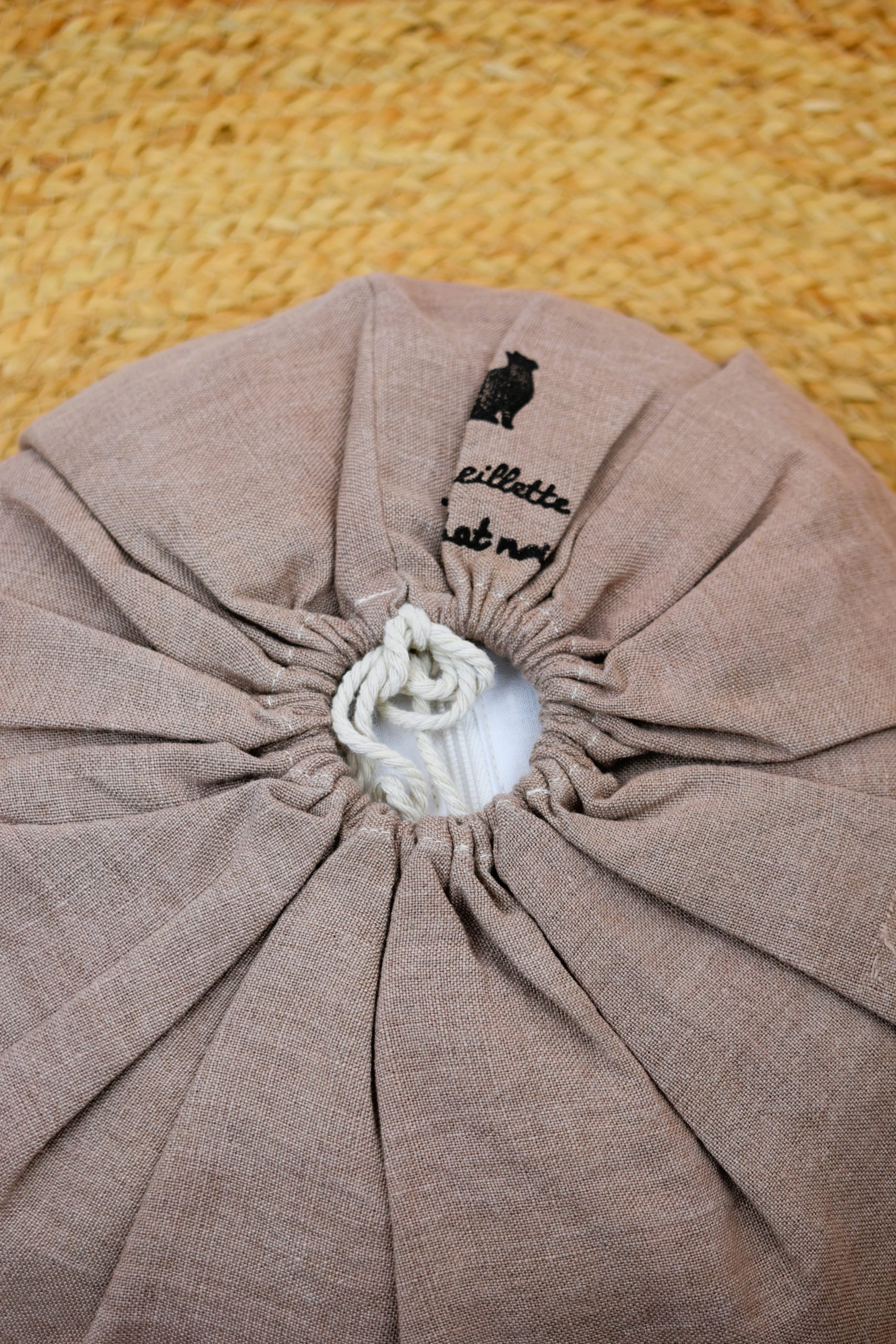 Zafu voyageur nomade coussin yoga meditation relaxation confort