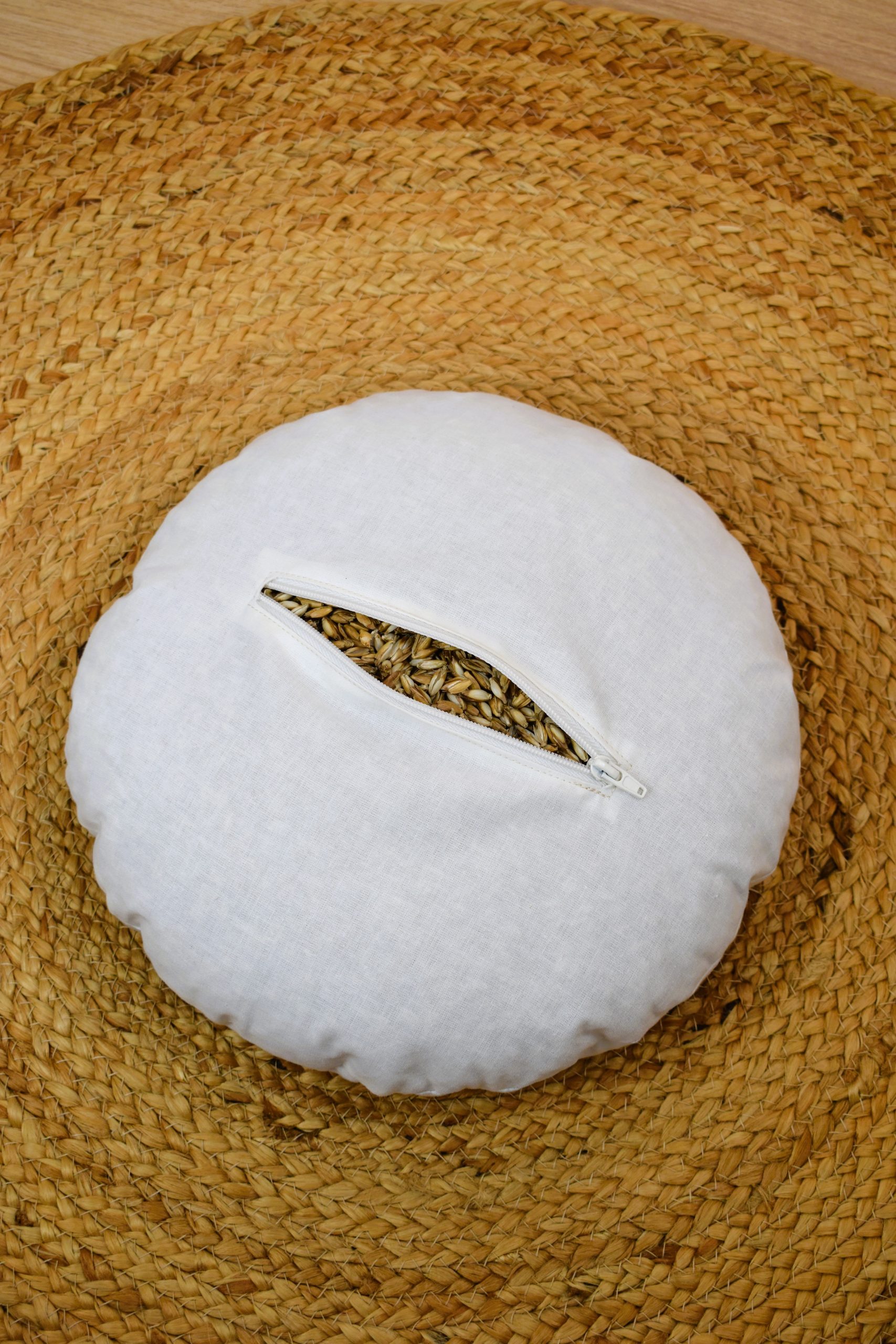 coussin zafu voyageur nomade yoga meditation relaxation confort