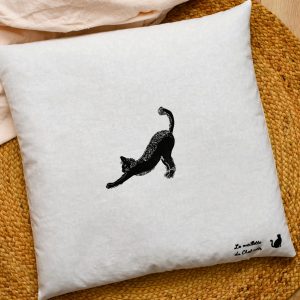 Oreiller épeautre bio 50x50 – Oreiller cervical naturel respirant et ajustable