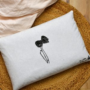 Oreiller épeautre bio 60x40 – Oreiller cervical naturel respirant et ajustable