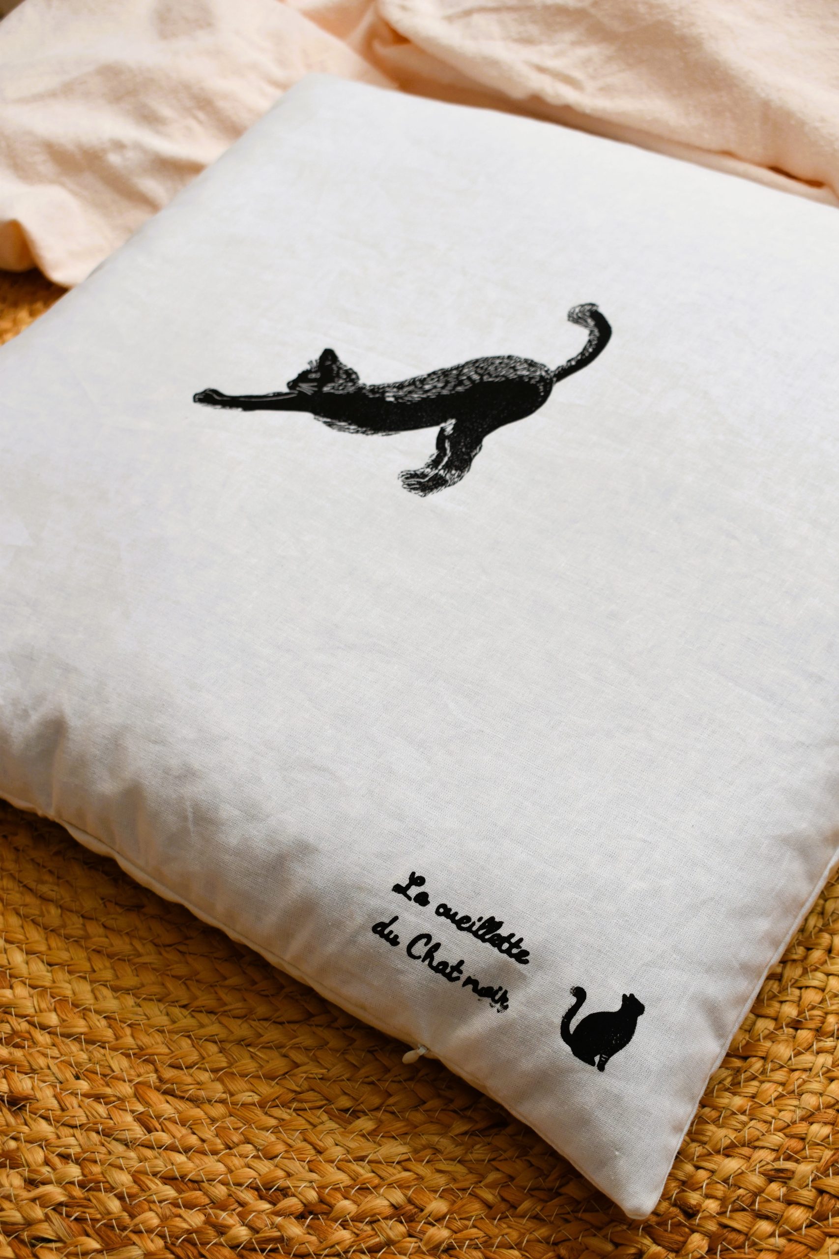 Oreiller épeautre bio 50x50 – Oreiller cervical naturel respirant et ajustable