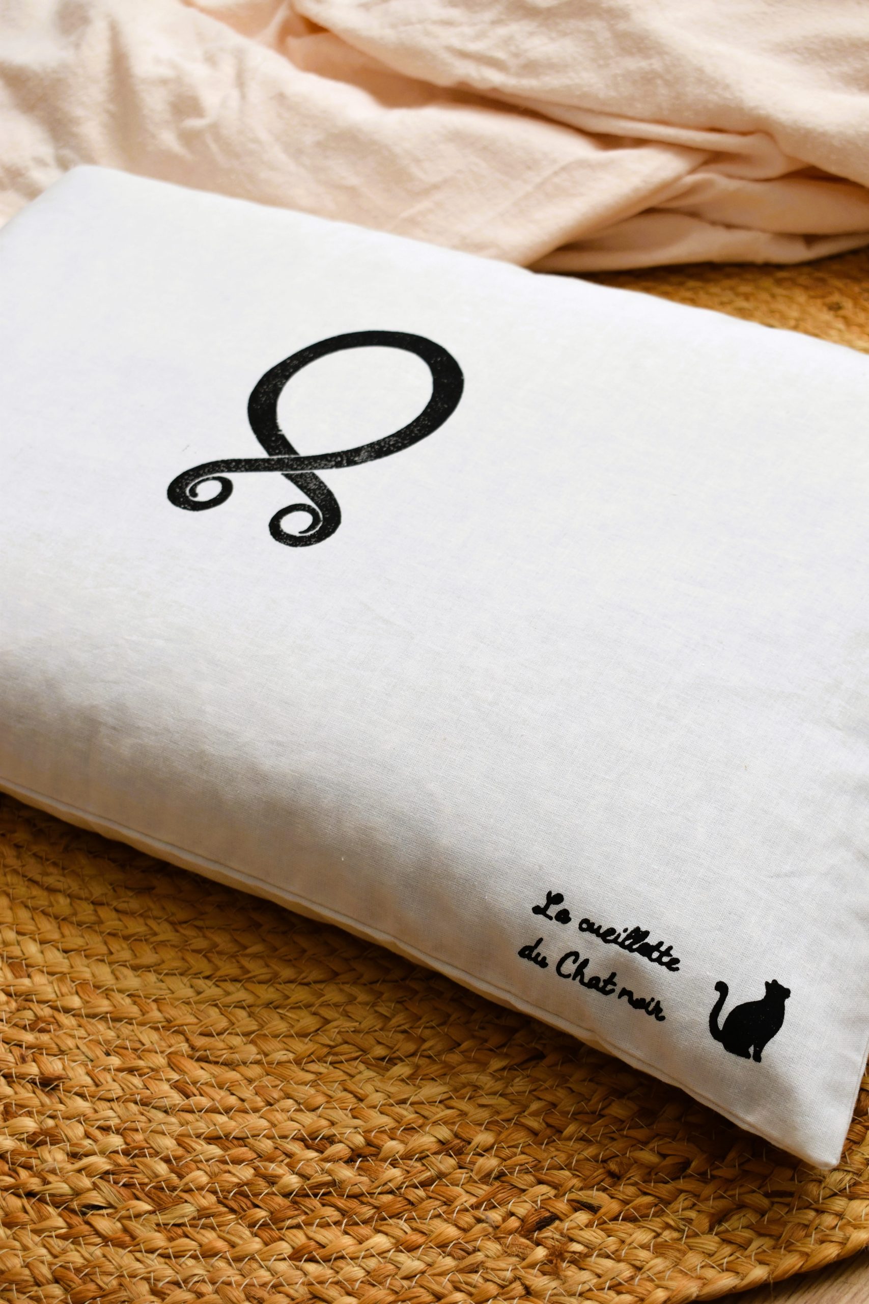 Oreiller épeautre bio 60x40 – Oreiller cervical naturel respirant et ajustable