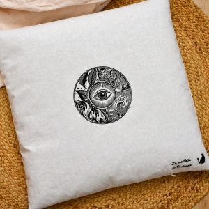 Oreiller épeautre bio 50x50 – Oreiller cervical naturel respirant et ajustable