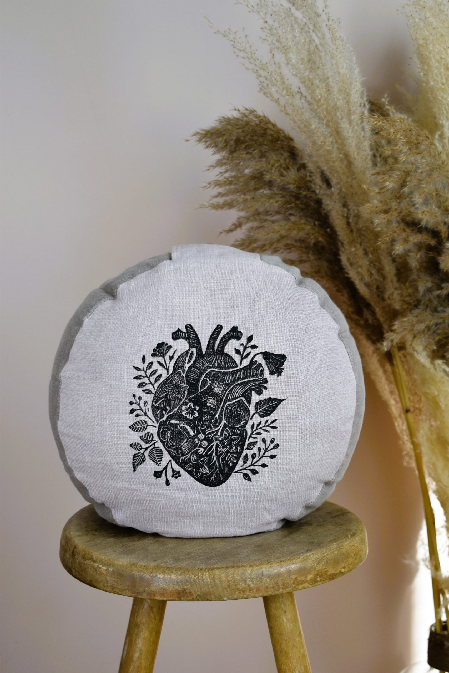 Coussin écologique yoga méditation relaxation confort zafu bas